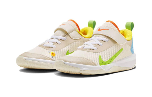 Кроссовки omni multi-court shoes 'sail total orange' Nike, мультиколор — фото 3