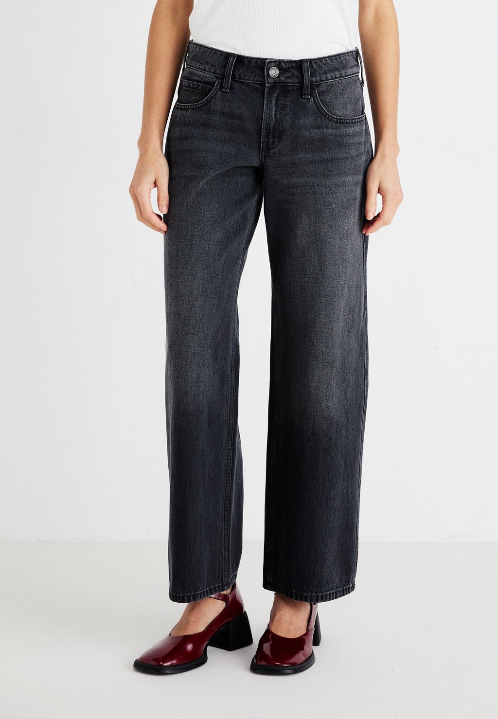 

Джинсы свободного кроя JAN CLEAN BAGGY Hollister Co., черный