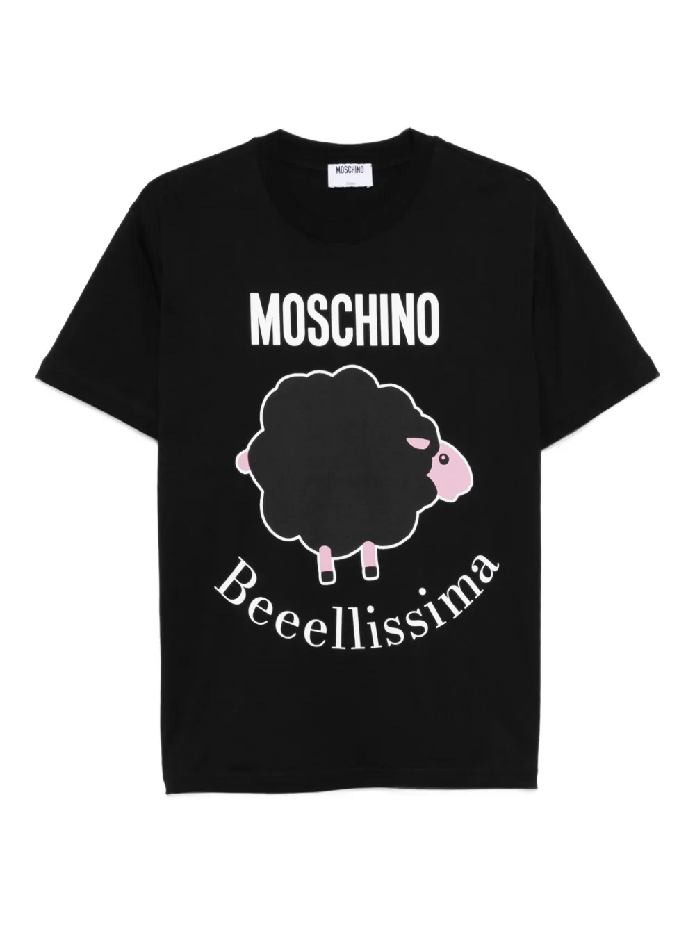 

Футболка с круглым вырезом Moschino, черный