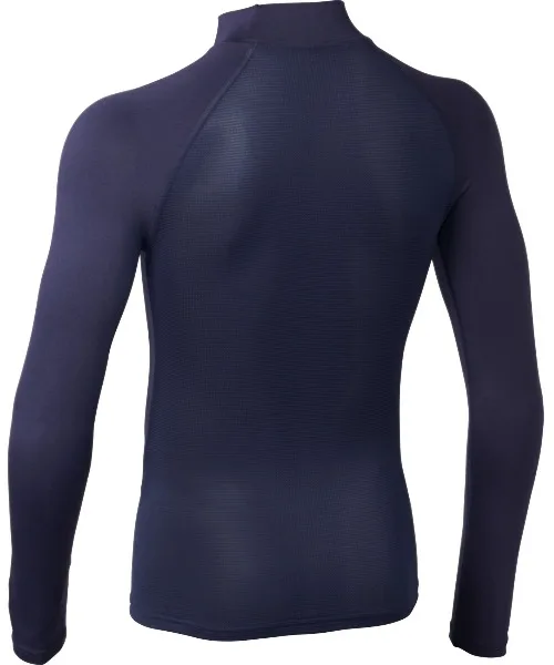 Детская компрессионная футболка Heatgear Armour UNDER ARMOUR с длинным рукавом черная — фото 4
