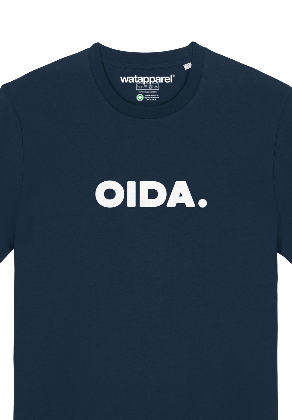 

Футболка с принтом OIDA watapparel, темно-синий