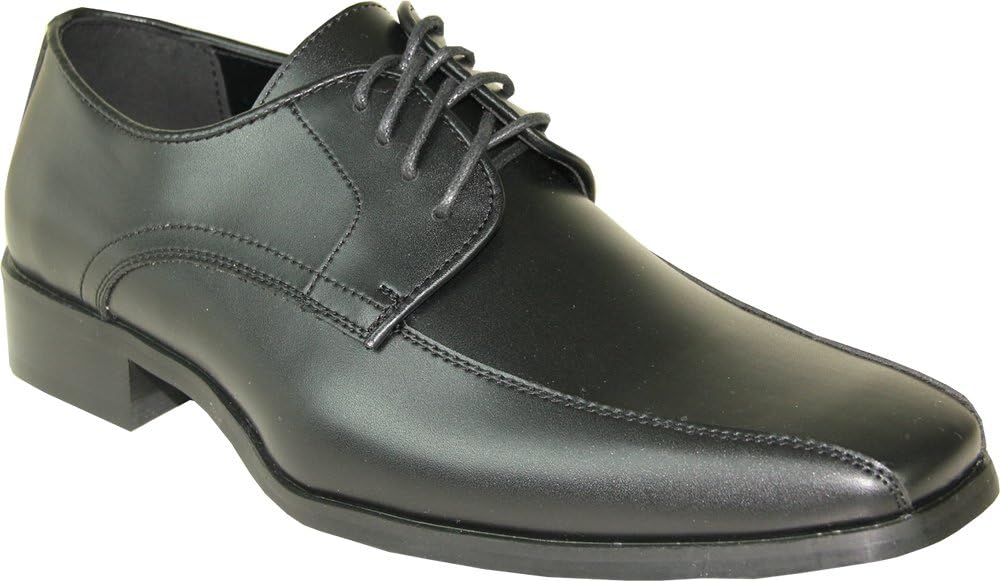 

Мужские туфли VANGELO TUX-5 с квадратным носком для свадьбы, школьной формы и официальных мероприятий, черные матовые