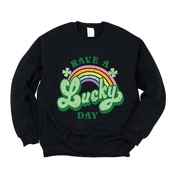 

Свитшот Lucky day rainbow Simply Sage Market, Midnight