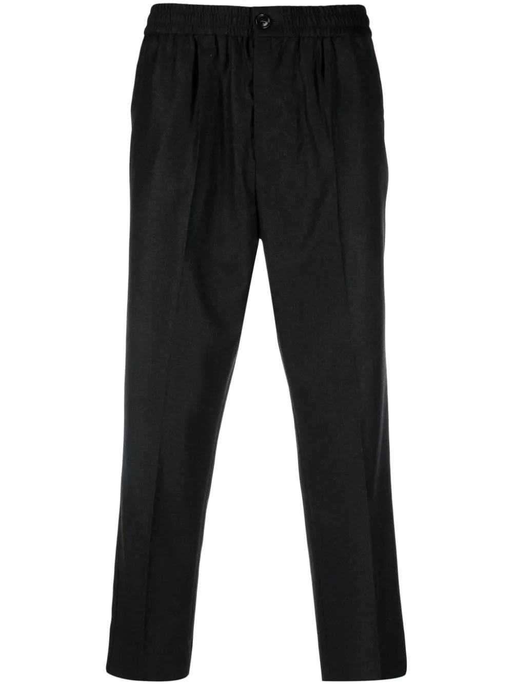 

Cropped tailored trousers AMI Paris, серый