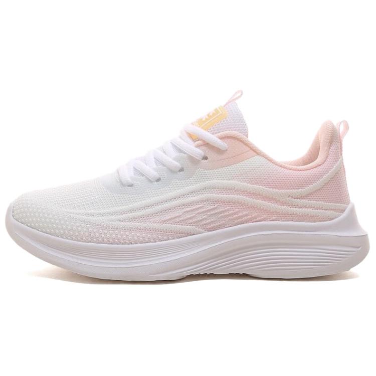 

Mulinsen Низкие повседневные кеды унисекс бело-розовые, цвет White Pink