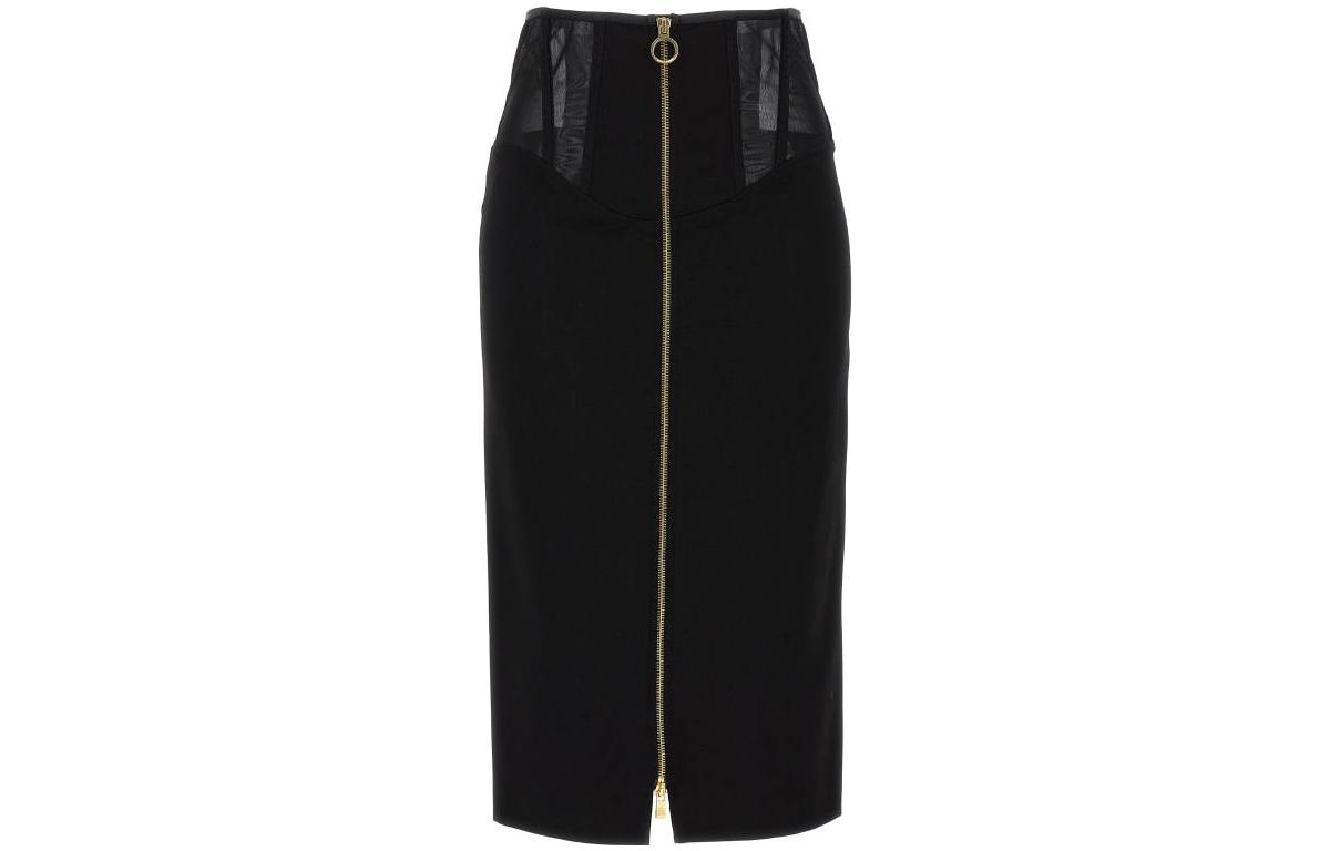 

PINKO Повседневная длинная юбка женская черная