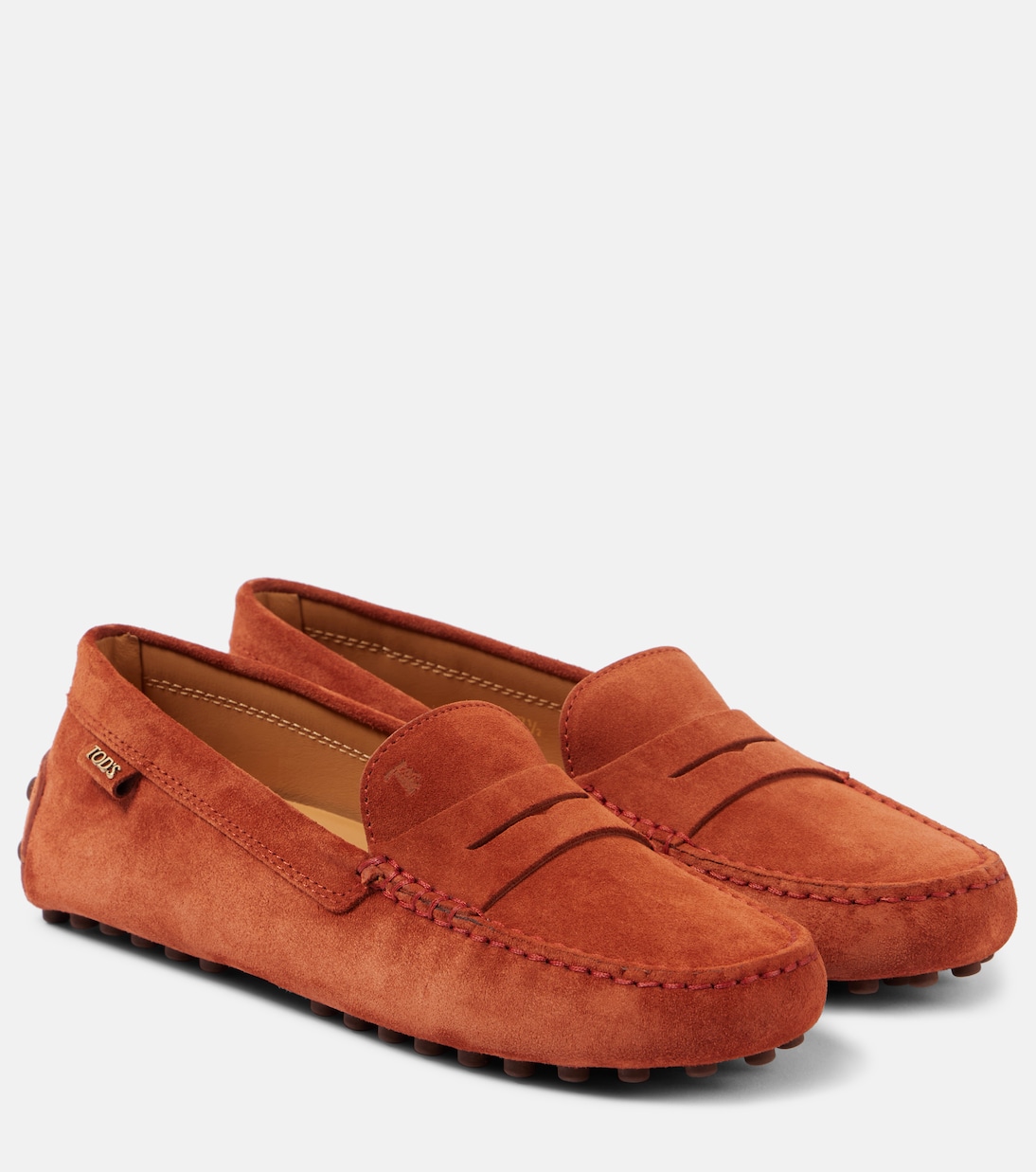 Замшевые туфли для вождения Gommino Tod's, Dattero