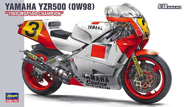 

Yamaha YZR500 (0W98) 1:12 Хасегава BK3 HASEGAWA