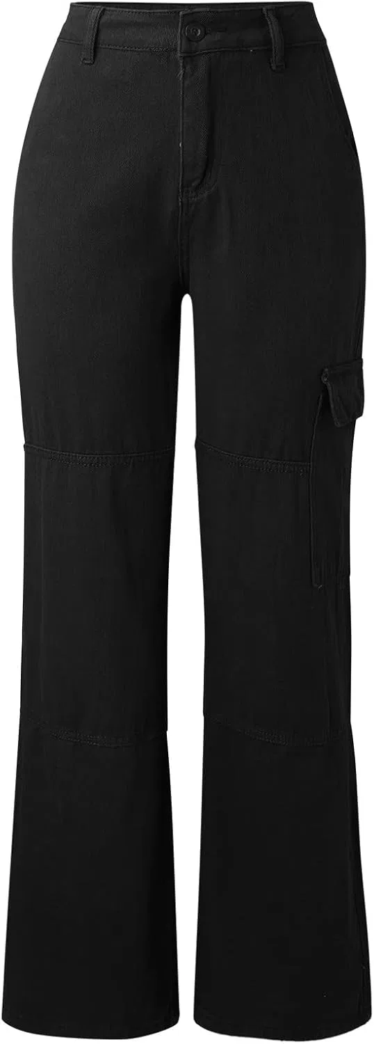 Джинсы карго Women Demin, Black — фото 4