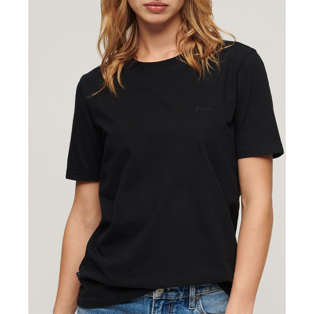 

Футболка с коротким рукавом Superdry Essential Logo Emb, черный