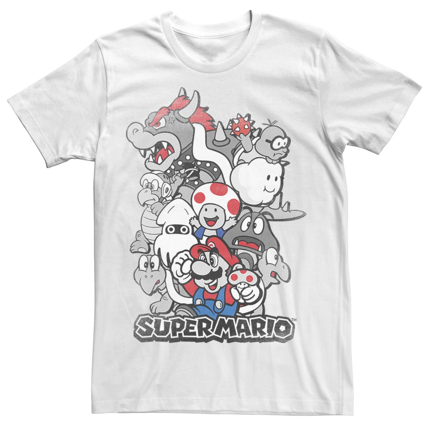 

Мужская футболка Nintendo Super Mario Kingdom Licensed Character