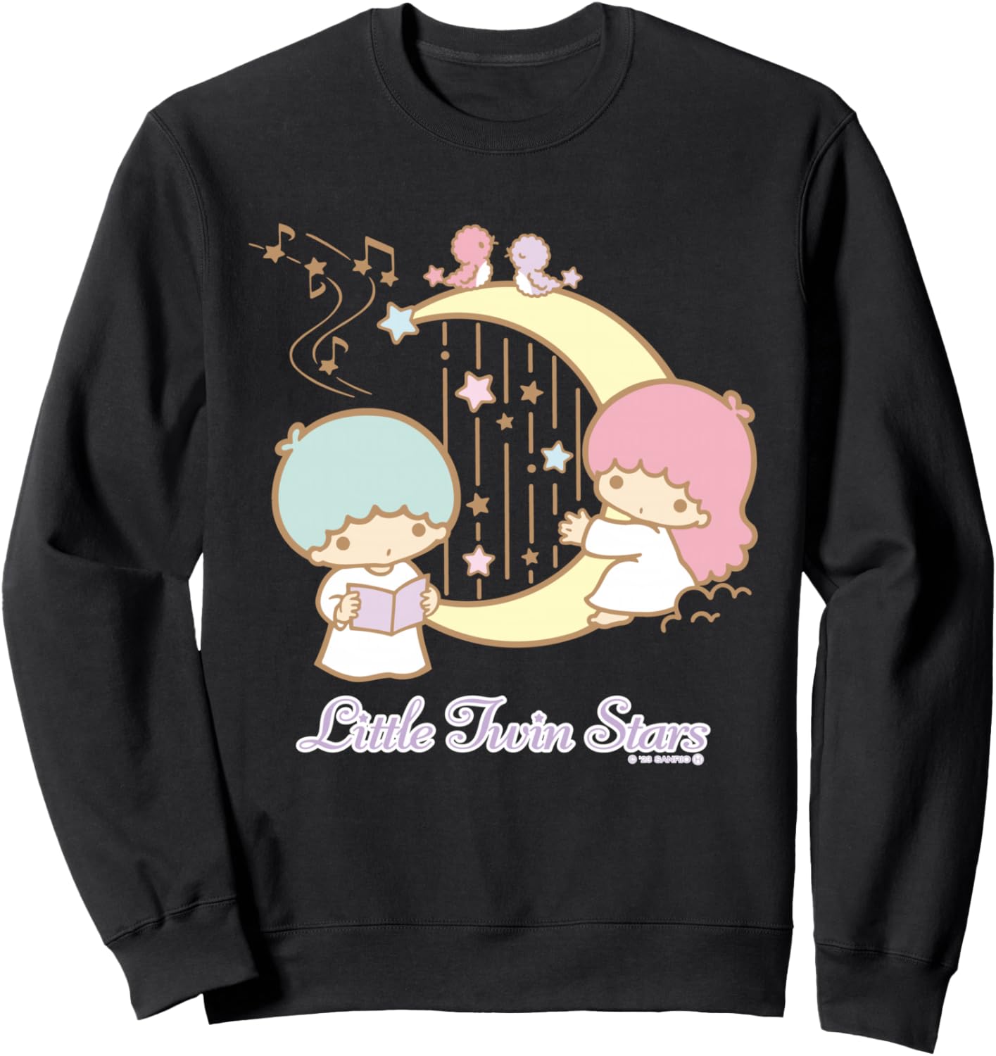 

Концертная толстовка Little Twin Stars, черная Sanrio (Watanabe), Черный, Концертная толстовка Little Twin Stars, черная Sanrio (Watanabe)