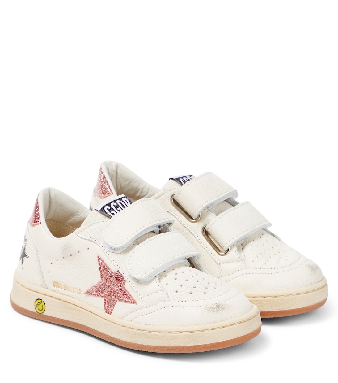 

Кроссовки ball star Golden Goose Kids, белый