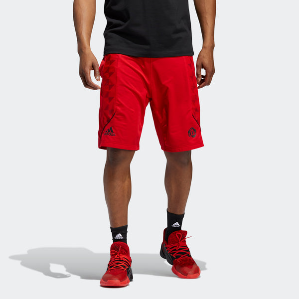 Шорты ros c365 short casual sports breathable basketball shorts red Adidas, красный — фото 4
