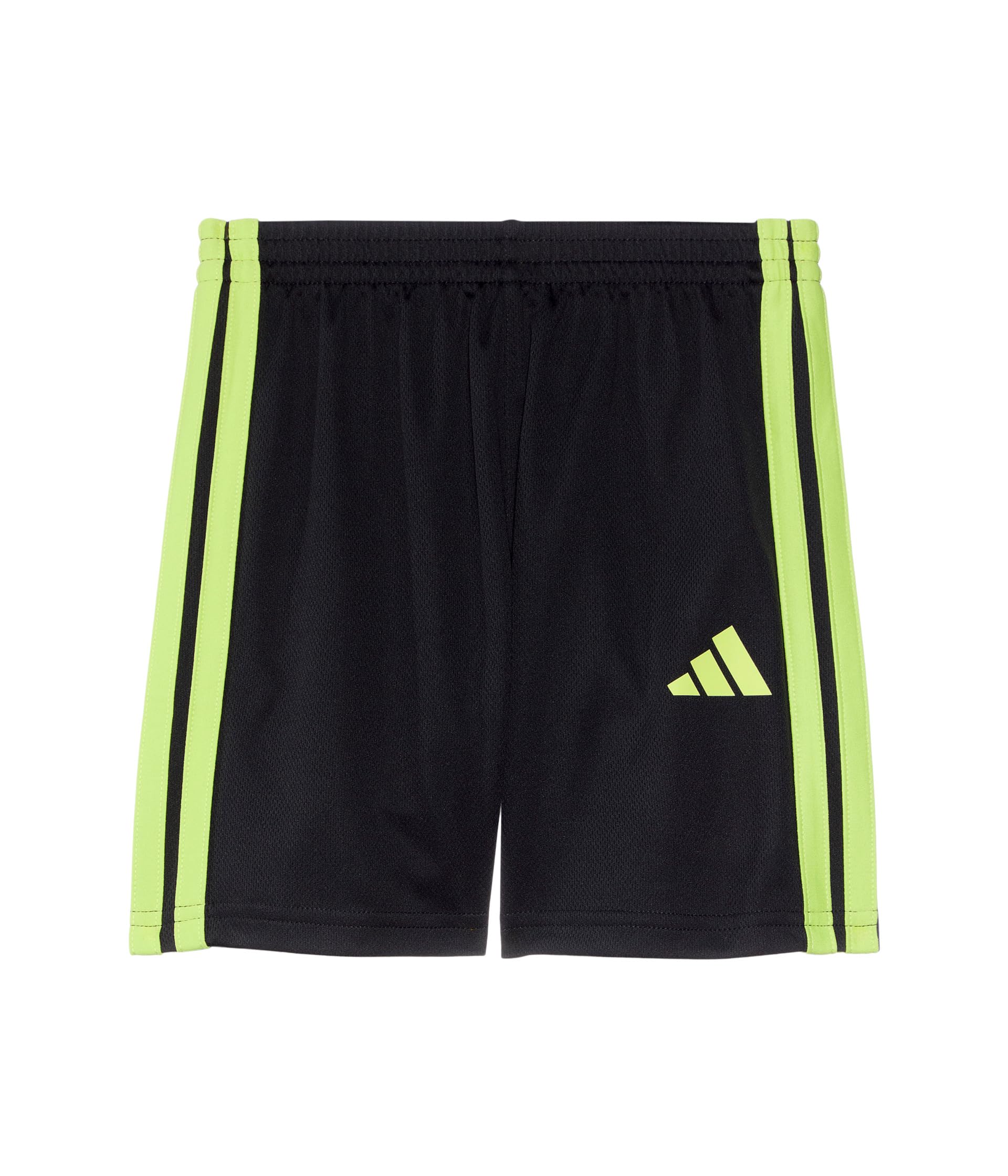 

Шорты adidas Kids Essentials 3-Stripe Shorts, цвет Black/Green
