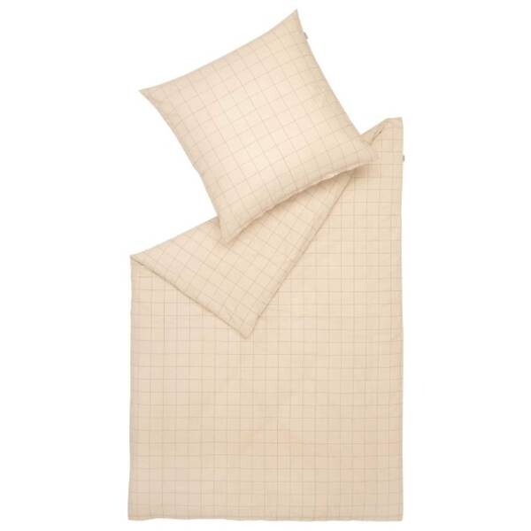 

Постельное белье Musterring GRID, 135x1x135 см, бежевый