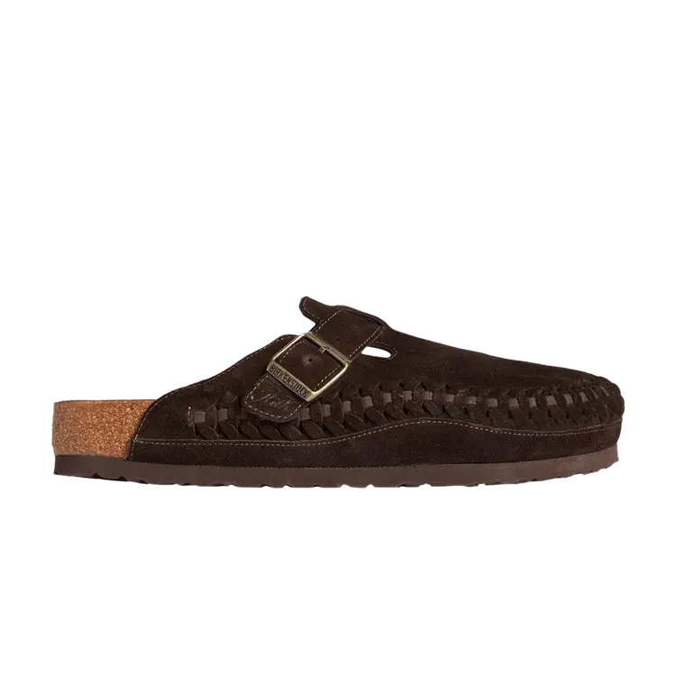 

Кроссовки Kith x Birkenstock Boston Braided, Mocca