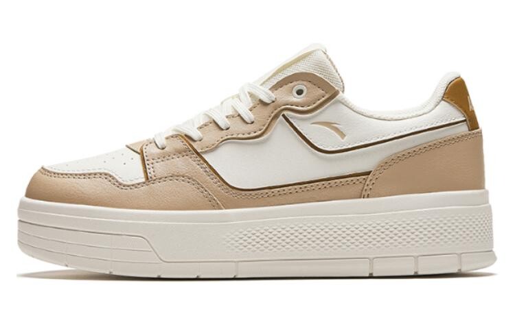 

Кроссовки ANTA Life Collection Skateboarding Shoes Women's Low-top Beige/Brown, коричневый