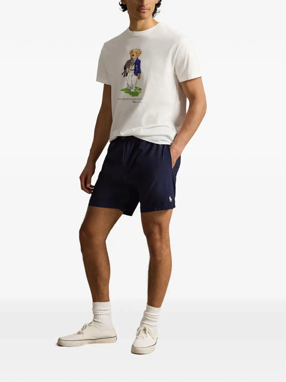 Футболка с принтом из коллаборации с Wimbledon 2026 POLO RALPH LAUREN, белый — фото 2