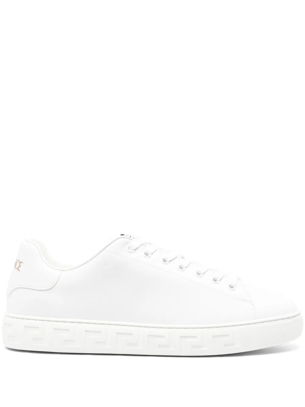 

Кеды Greca из искусственной кожи VERSACE, белый