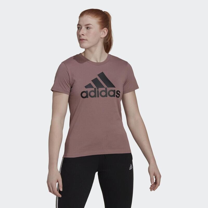 

Футболка с логотипом Loungewear Essentials ADIDAS, цвет schwarz