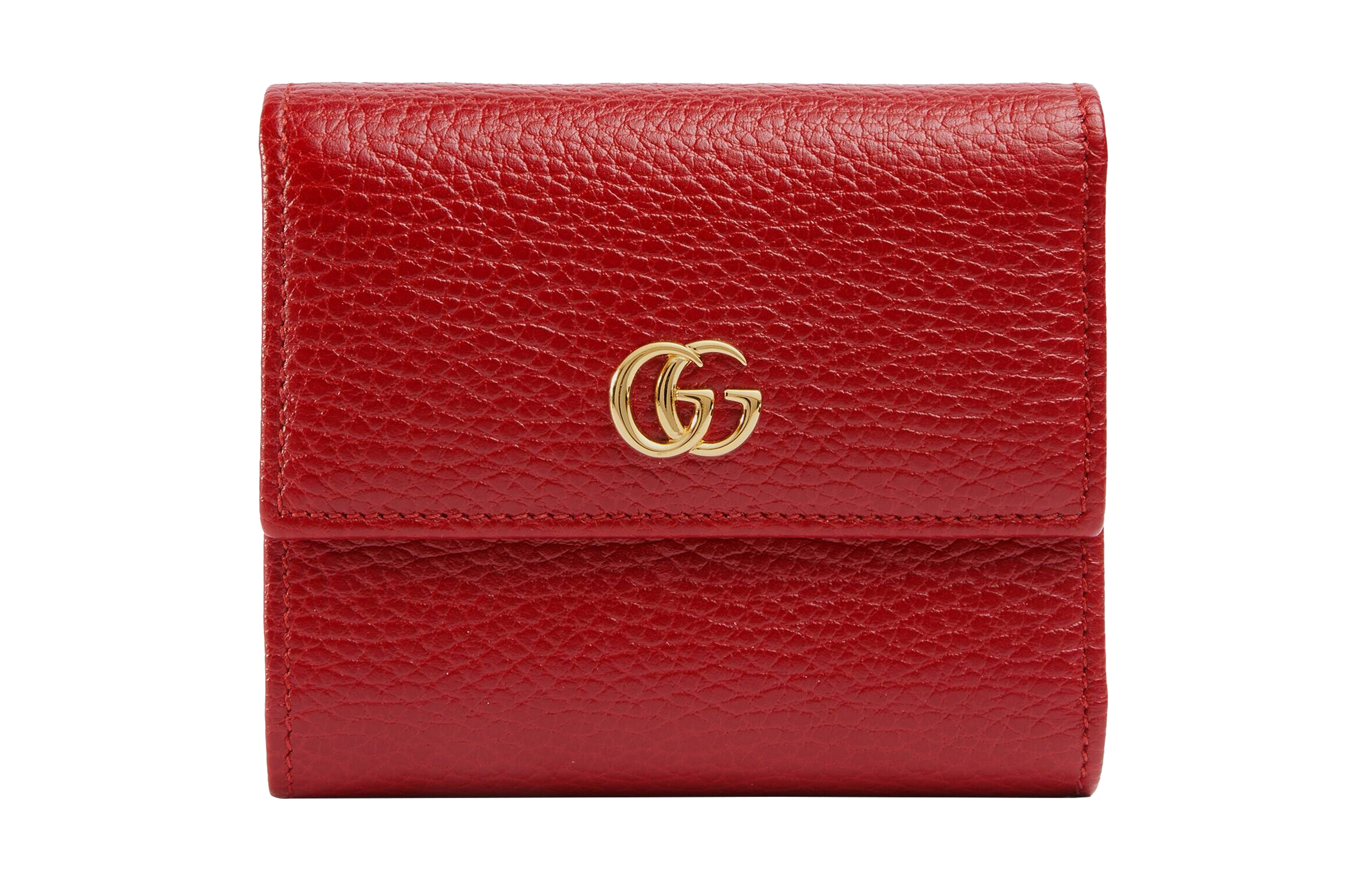 

GUCCI Кошелёк GG Marmont из кожи женский красный