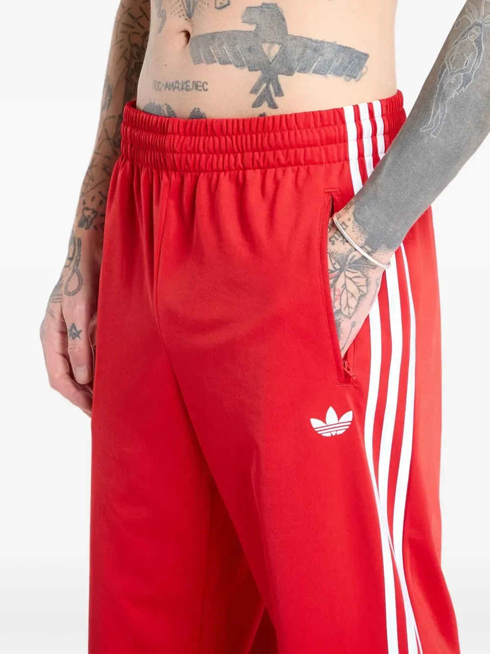 Брюки Firebird Adidas, красный — фото 3