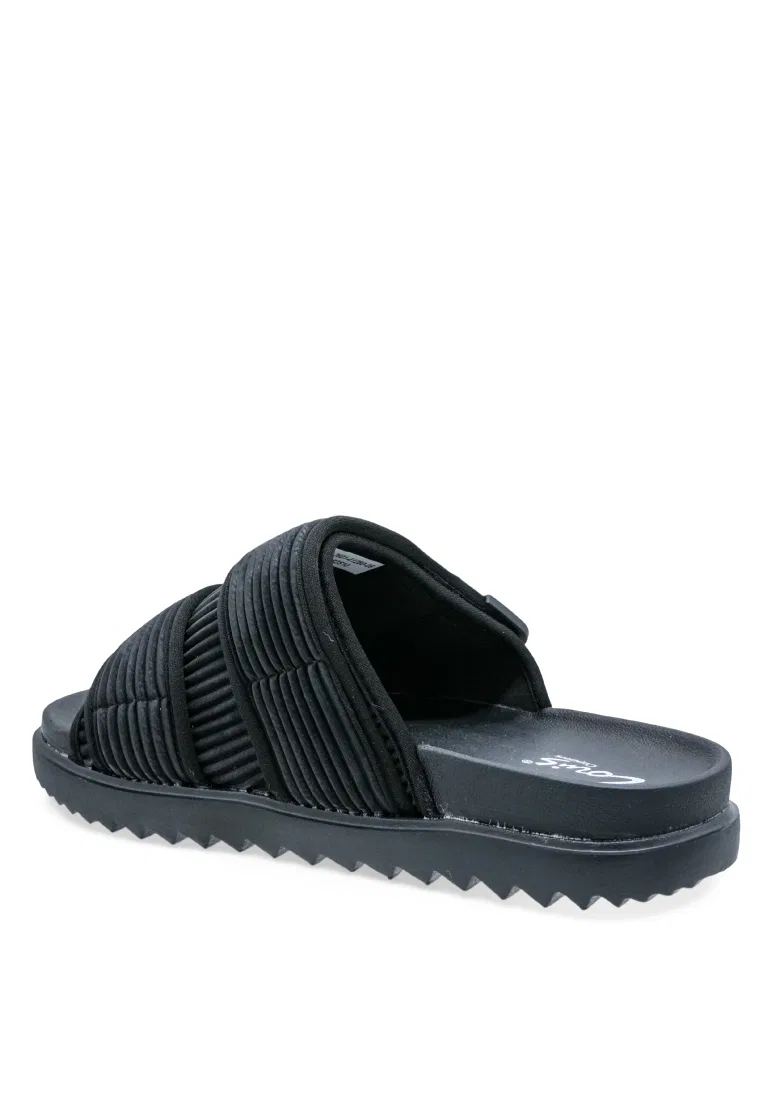 Мужские сандалии, slip-on, искусственная кожа, модель 260141280 Louis Cuppers, черный — фото 3