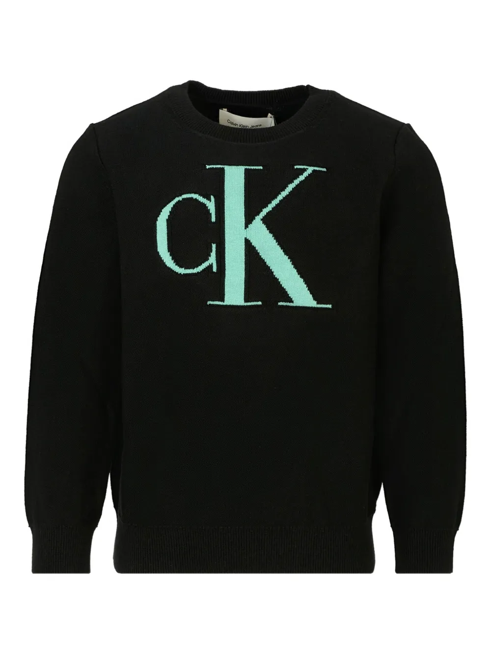 

Толстовка с логотипом Calvin Klein Kids, черный