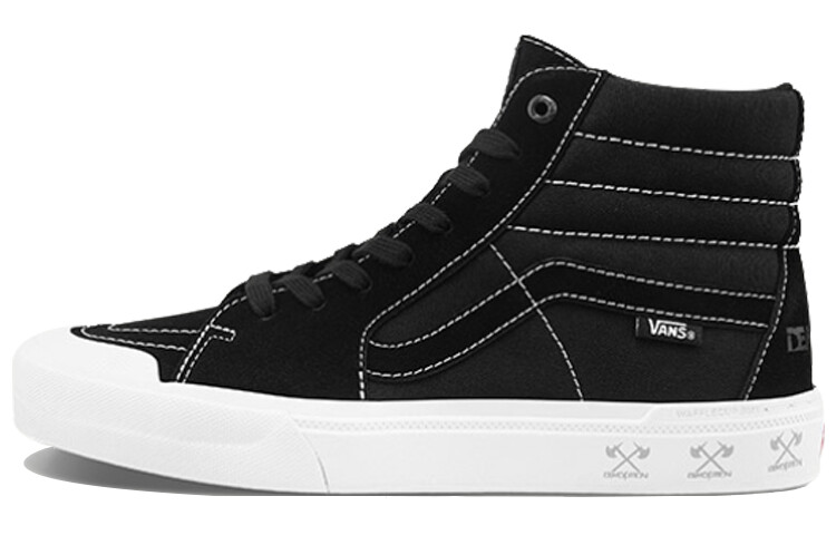 

Кроссовки Sk8 Demolition X Vans-Hi Pro Bmx 'Black White', Черный, Кроссовки Sk8 Demolition X Vans-Hi Pro Bmx 'Black White'