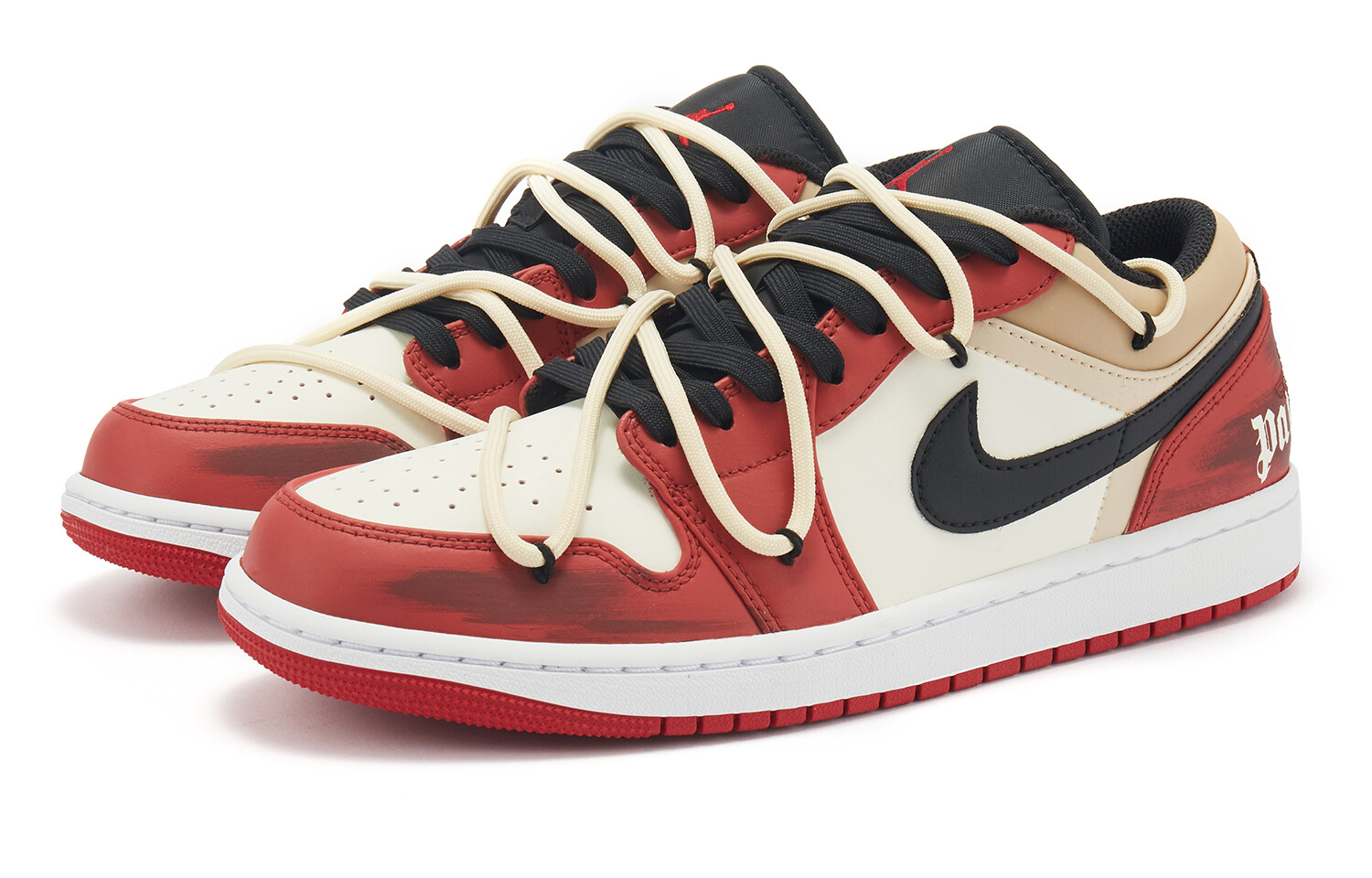 Jordan Air Jordan 1 винтажные баскетбольные кроссовки мужские, Red — фото 3