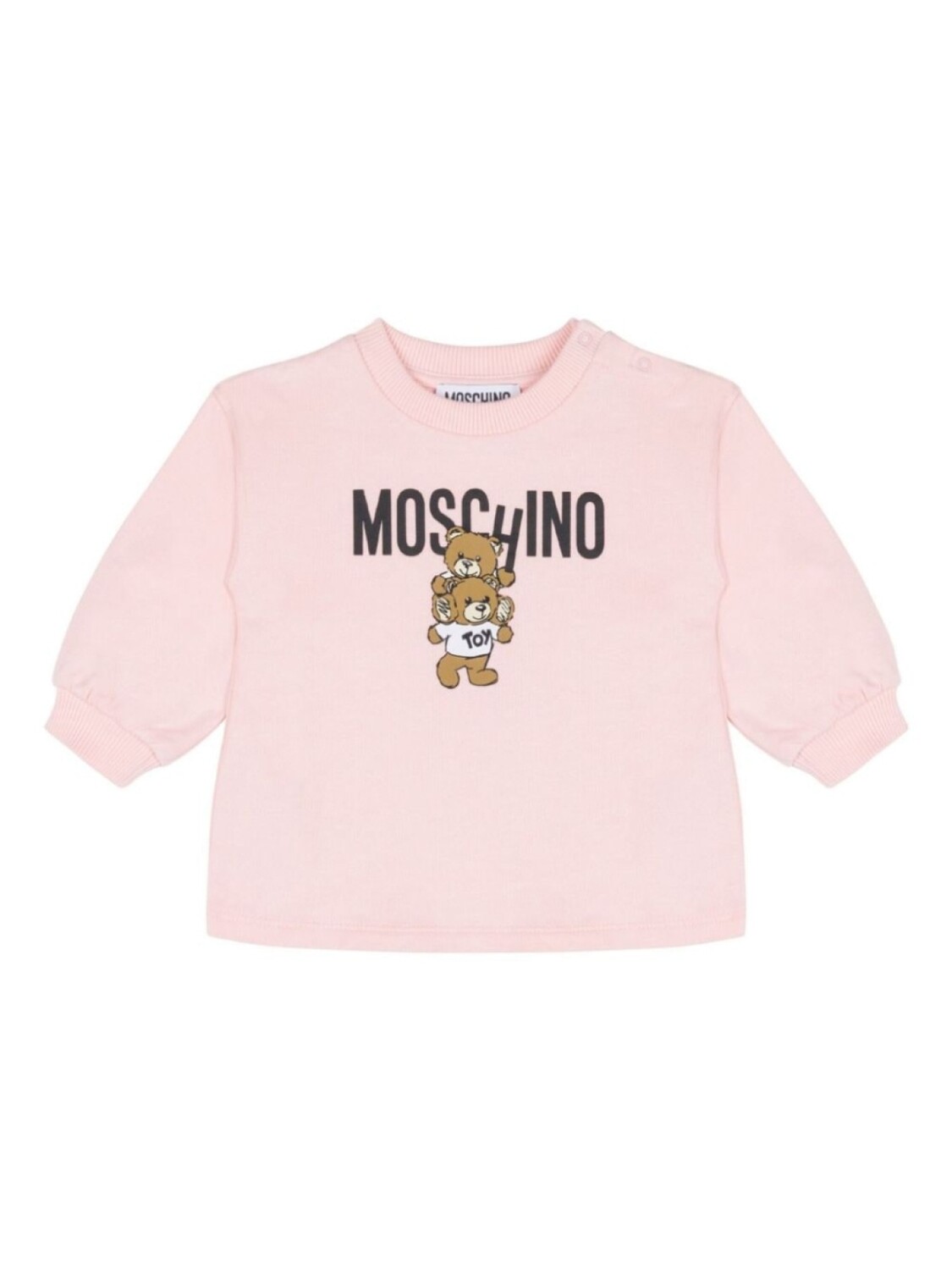 

Moschino Kids толстовка с принтом Teddy Bear, розовый