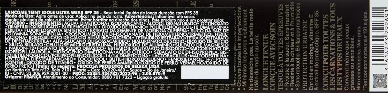 Матовая тональная основа «Teint Idole Ultra Wear» от Lancôme Lancôme, 415W — фото 4