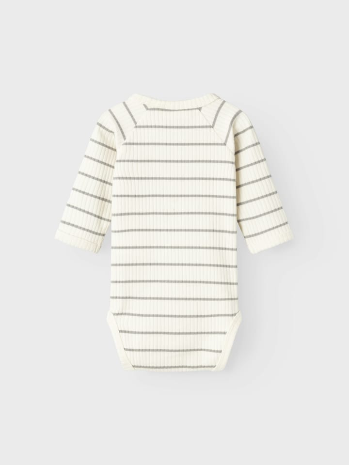 Name it Боди с длинными рукавами NBMKAIL LS SLIM BODY LIL в кокосовом молоке — фото 2