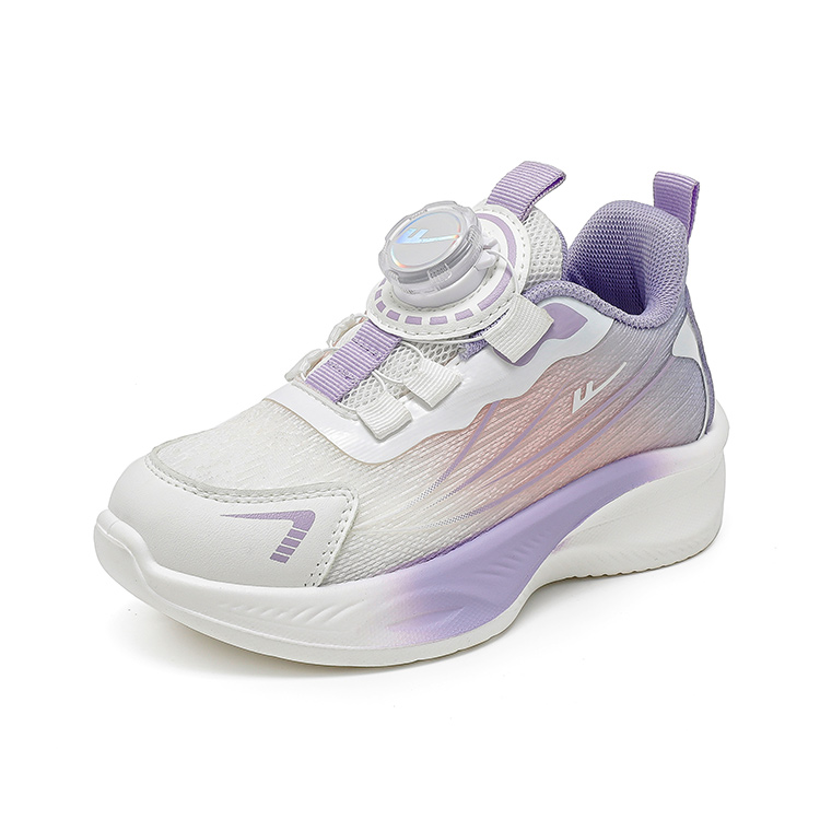 Детские кроссовки для бега Low top с амортизацией, увеличенной высотой, легкие и устойчивые к истиранию WARRIOR, черный/синий — фото 4
