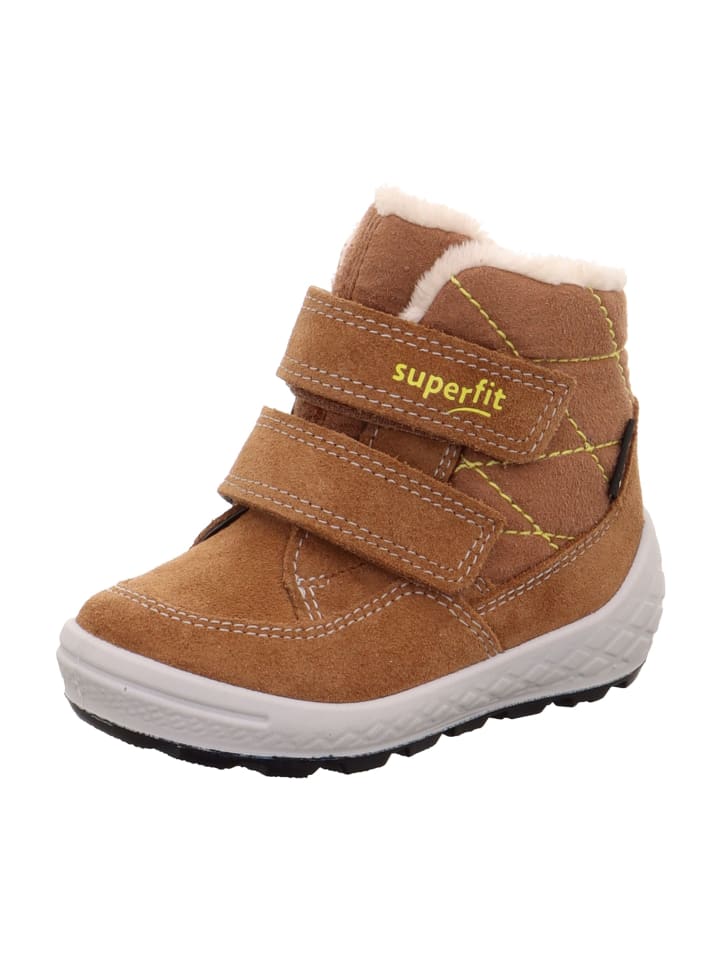 

Superfit Ботинки на липучках коричневого цвета