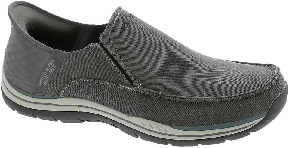 Skechers USA Мужские мокасины 205167, Black — фото 2