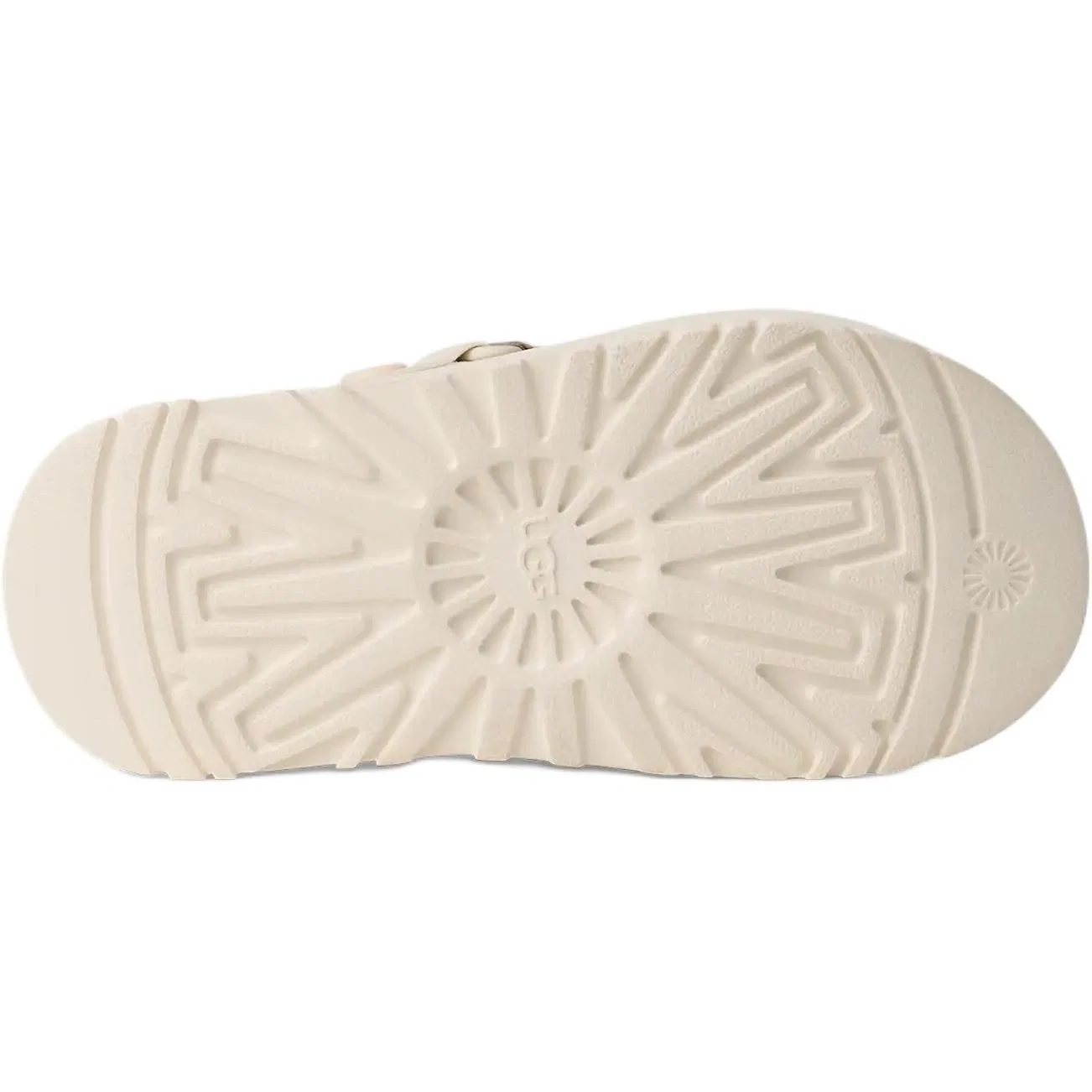 Кроссовки GoldenGlow Canvas Casual Shoes White Brown Kids' UGG — фото 4