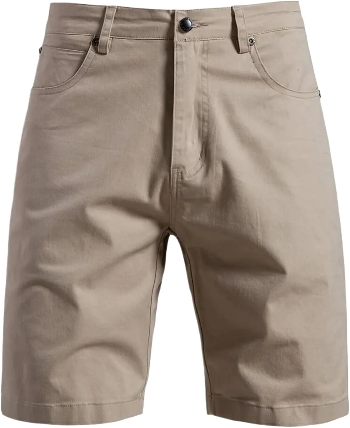 

Летние мужские шорты Cotton Solid Color Casual с эластичным поясом WHSZEDZB
