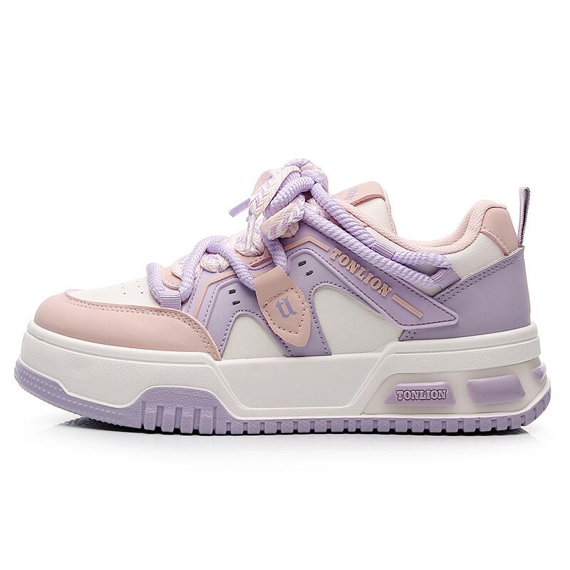 

Кроссовки Tonlion Skateboarding Shoes Women's Low-top, фиолетовый