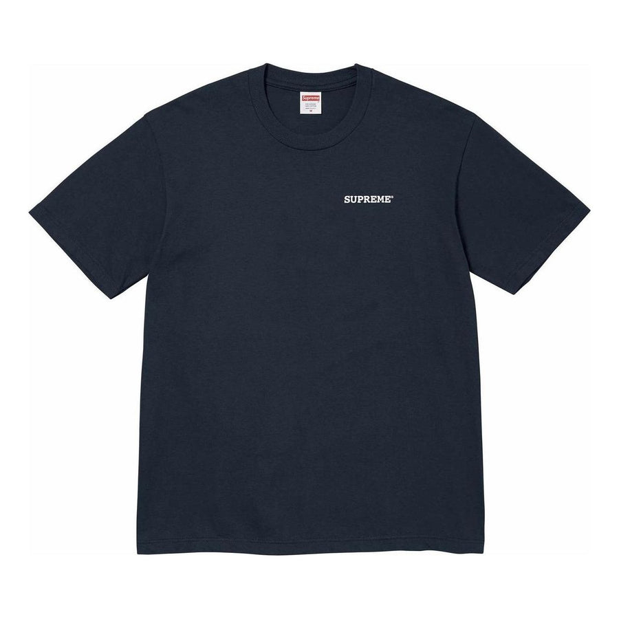 

Футболка Supreme Patchwork T-Shirt 'Navy', темно-синий