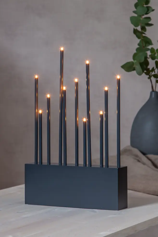 

Подсвечник жужжание 43см Star Trading, серый