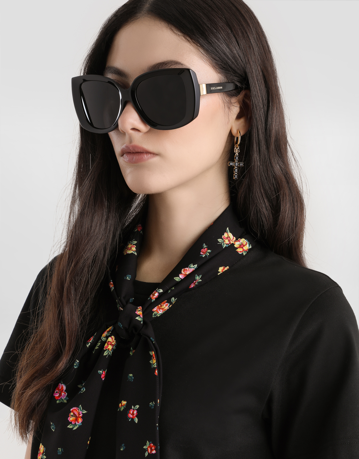 Футболка из джерси DOLCE & GABBANA, черный — фото 4