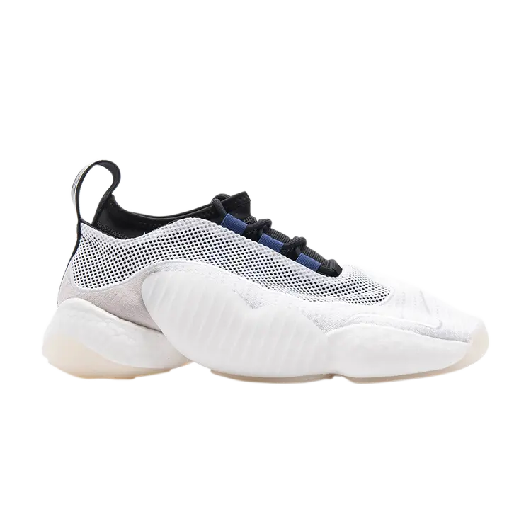 

Кроссовки Adidas Crazy BYW LVL 2 'White Black', белый, Белый;серый, Кроссовки Adidas Crazy BYW LVL 2 'White Black', белый