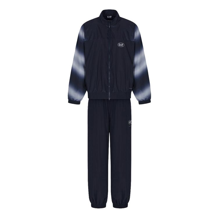 

Ea7 динамический спортивный костюм из двух частей EMPORIO ARMANI, темно-синий