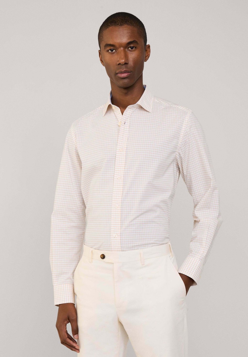 

Рубашка SHEP CHECK Façonnable, бежевый