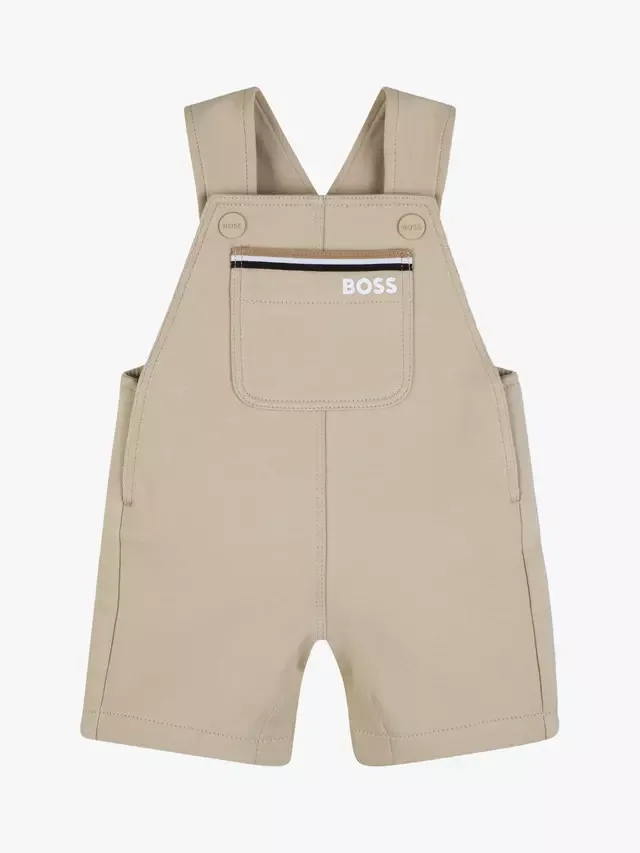 Детский комбинезон Baby BOSS, цвет камень HUGO BOSS