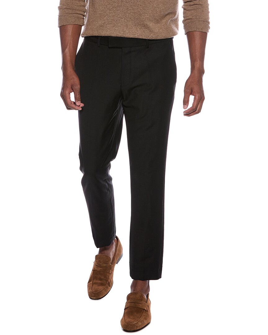 

Брюки BOSS Hugo Boss из смесовой шерсти, черный