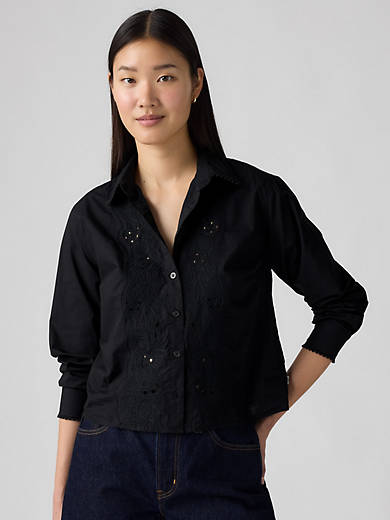 

Футболка Виноны Levi's, цвет Anthracite Night - Black