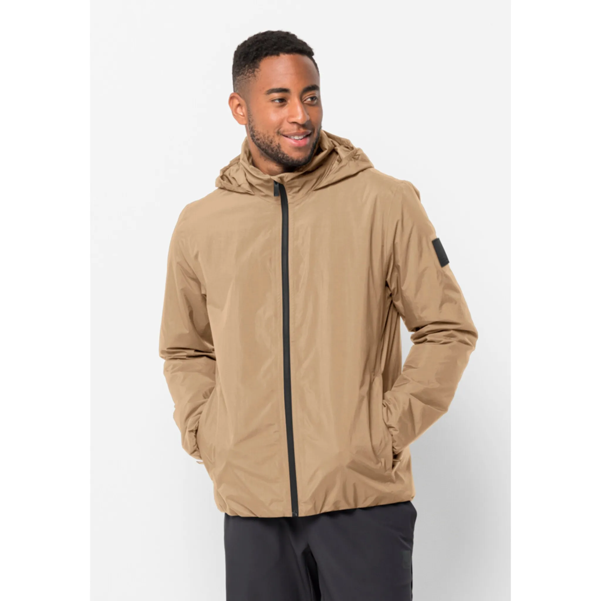 

Куртка Jack Wolfskin "TEXTOR JKT M", с капюшоном, цвет Sand-Storm